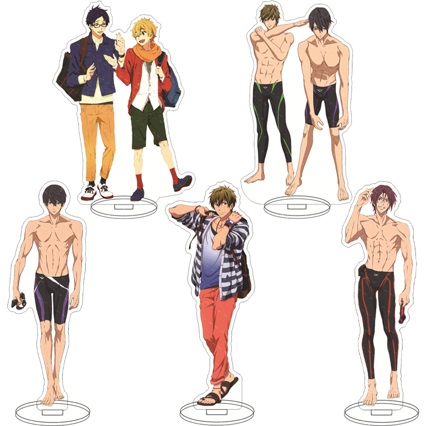 Anime Merch - 16CM Anime Acrylic Figure Free! Nanase