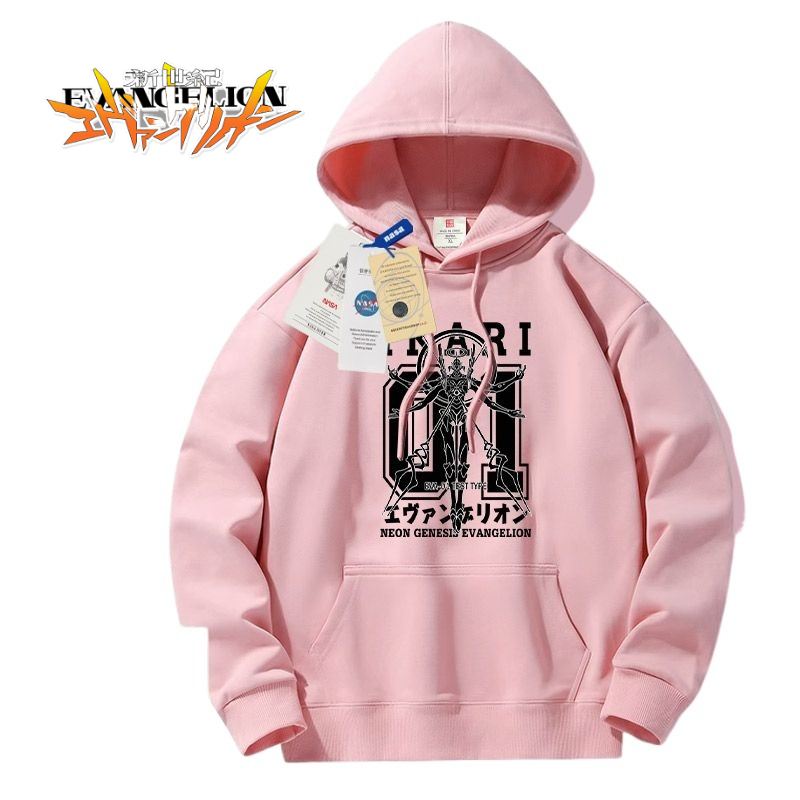 Anime Merchandise Hoodie - EVA-01 TEST TYPE Anime Merchandise Cartoon