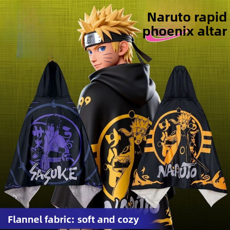 Anime Merchandise Hoodie - Naruto Uchiha Sasuke anime merchandise cartoon