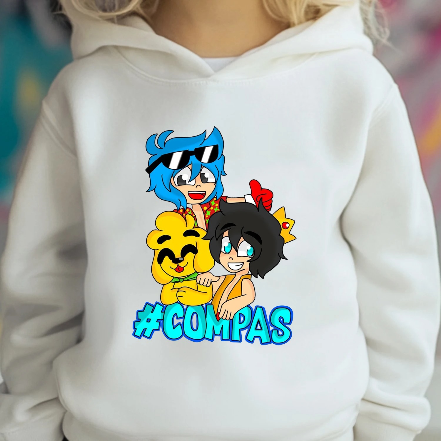 Anime Merchandise Hoodie - Anime Merchandise Kids Hoodie - Cute