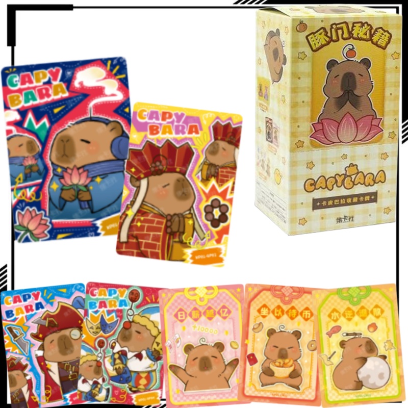 Capybara Collectible Cards Pig - đánh giá và giá Gate Anime Merchandise