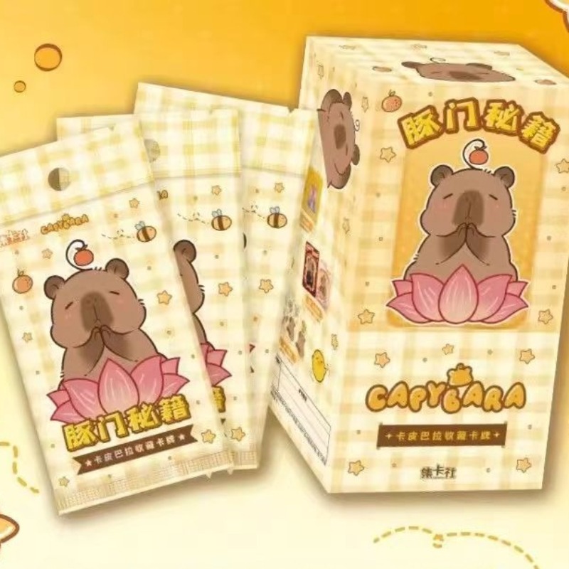Capybara Collectible Cards Pig - đánh giá và giá Gate Anime Merchandise