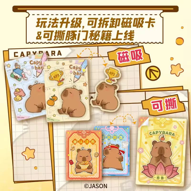 Capybara Collectible Cards Pig - đánh giá và giá Gate Anime Merchandise